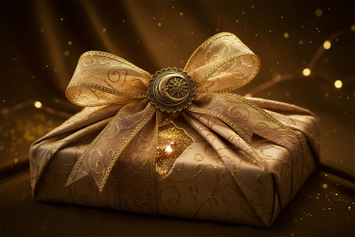 une petite surprise féminine (mystérieux on ne sait pas mais c'est doré)